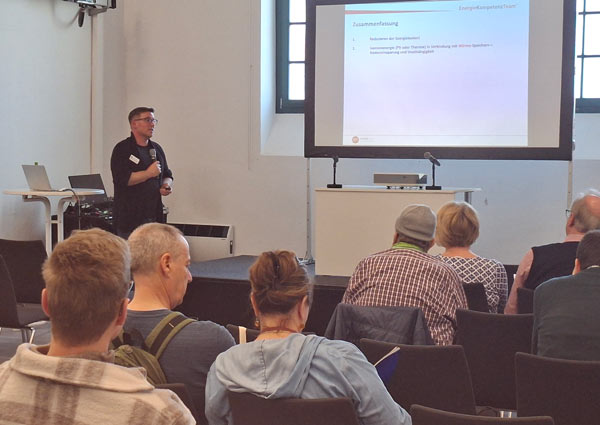 Wärmepumpe mit eigener PV-Anlage und Wärmehamster Fachvortrag von Jörg Kunath